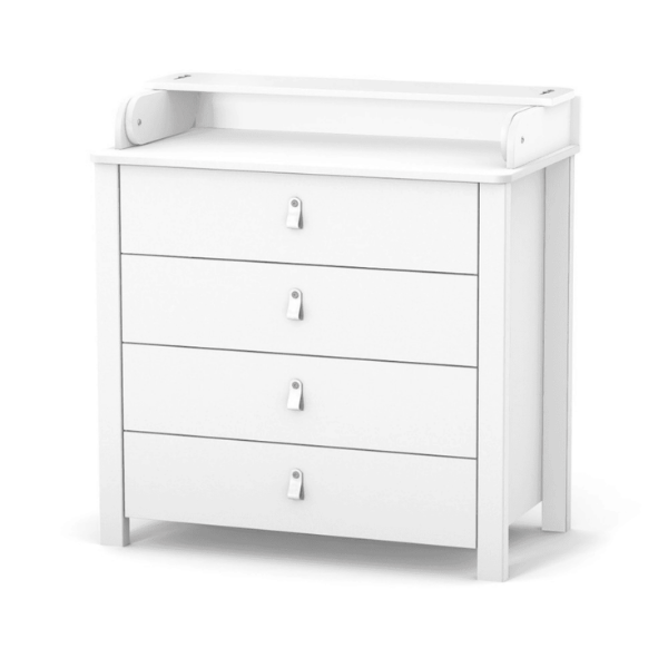 Výklopný přebalovací pult Gekko Kids. 90 cm. Bílý